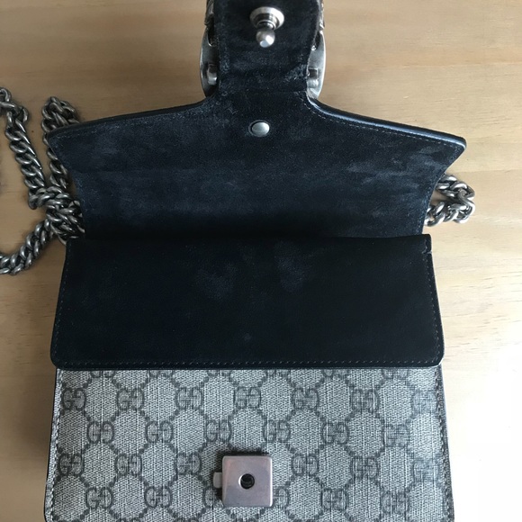 Gucci Mini Dionysus GG Supreme Shoulder Bag - Picture 7 of 8